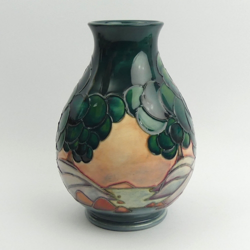 310 - Moorcroft art pottery Mamoura vase, circa 1992. 19 cm. UK Postage £12.