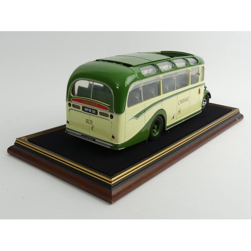 366 - A Sun Star limited edition Diecast model 1:24 scale MFM 39 Crosville Bedford OB Duple Vista coach al... 