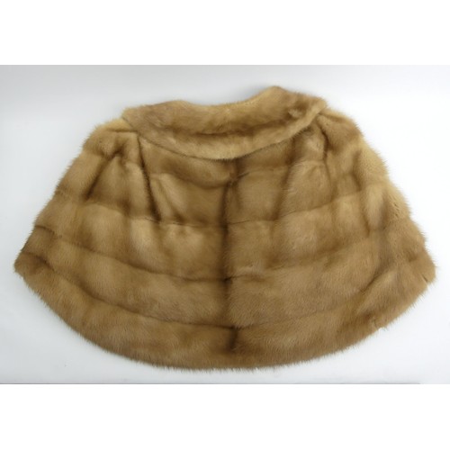 275B - A mink fur bolero style jacket. UK Postage £14.