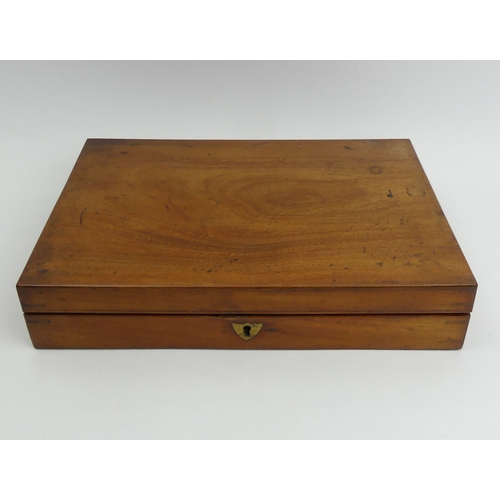 30A - A box of costume and other jewellery including a 9ct gold locket and chain, UK Postage £18