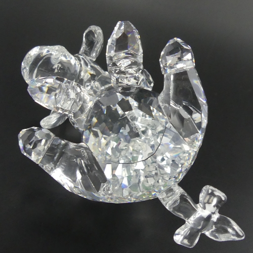 251 - Swarovski crystal Disney Winne the Pooh figure of Eeyore NR 000 081 figure with original box, 65mm h... 