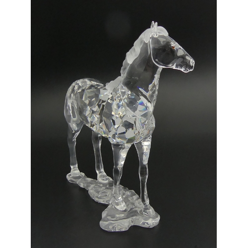 259 - Swarovski crystal Horse (Mare) in original box 860864. 13.5cm. UK Postage £12.