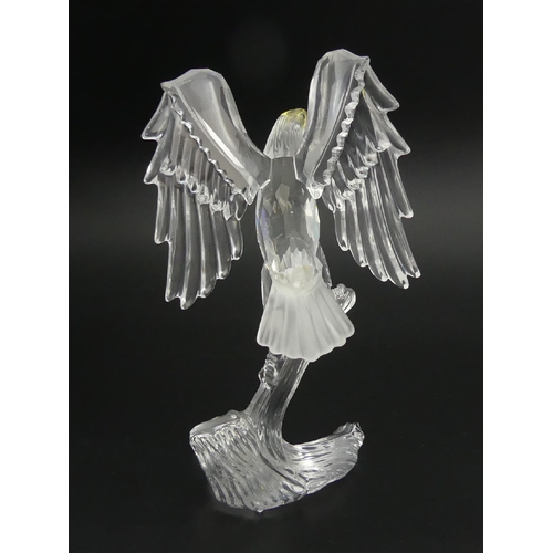 262 - Swarovski crystal Bald Eagle 248003 in original box, 13cm. UK Postage £14.