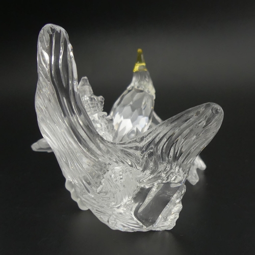 262 - Swarovski crystal Bald Eagle 248003 in original box, 13cm. UK Postage £14.