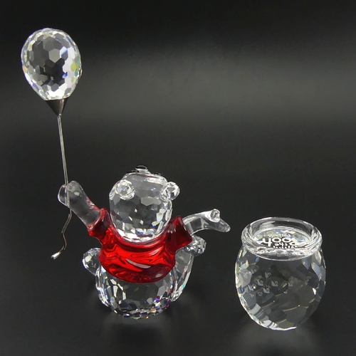 278 - Swarovski Disney crystal Winnie the Pooh & Balloon figurine with box and certificate and a Winnie Th... 