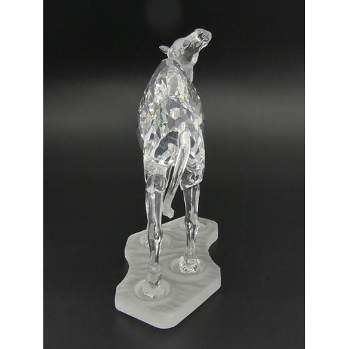 288 - Swarovski crystal African Wildlife Series, Camel, in original box, 11.5cm. UK Postage £12.