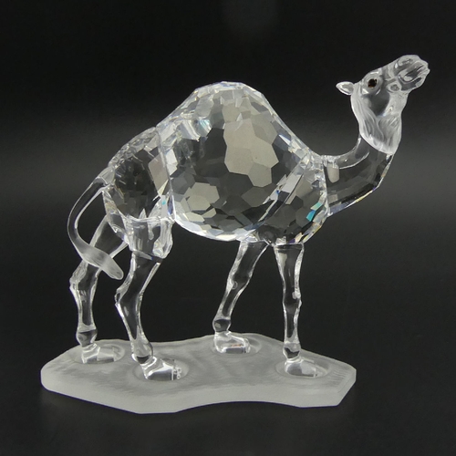 288 - Swarovski crystal African Wildlife Series, Camel, in original box, 11.5cm. UK Postage £12.