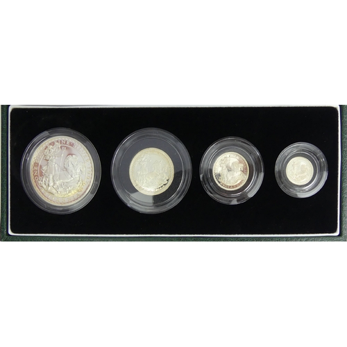 103 - 1997 Royal Mint silver proof Britannia Collection. UK Postage £12.