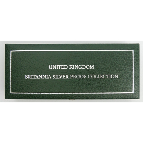 103 - 1997 Royal Mint silver proof Britannia Collection. UK Postage £12.