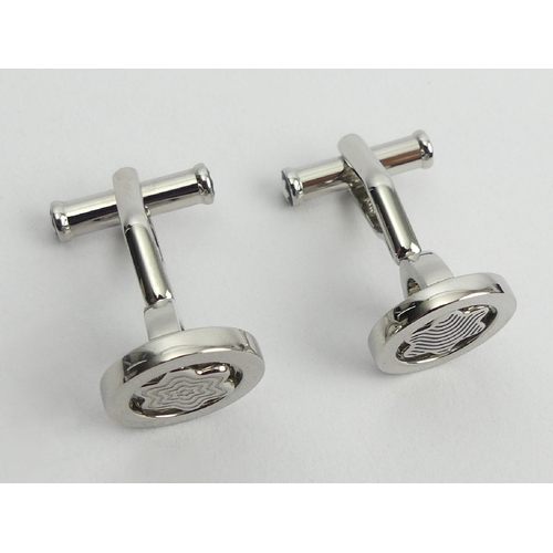 151 - Mont Blanc boxed pair of cufflinks 