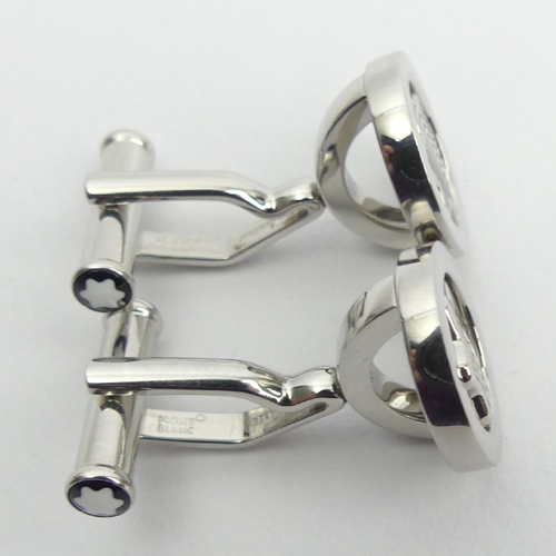 151 - Mont Blanc boxed pair of cufflinks 