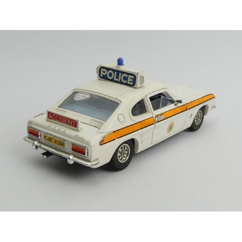 312 - Dinky 2253 Ford Capri 1:25 scale Police Car, 17cm long. UK Postage £12.