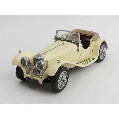 310 - Franklin Mint 1938 Jaguar SS-100 diecast model car, 16cm long. UK Postage £12.