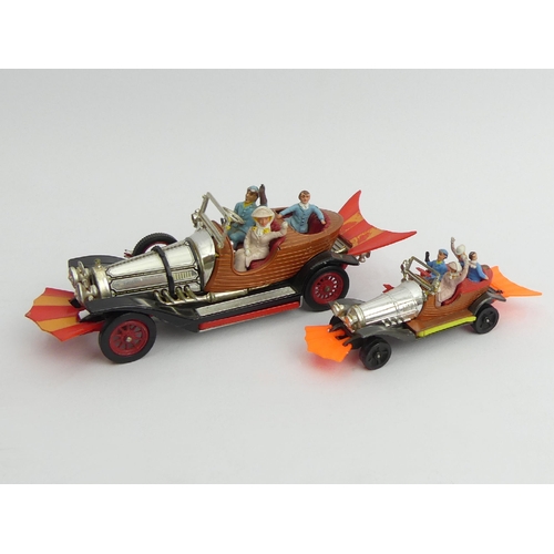 311 - Corgi diecast model of Chitty Chitty Bang Bang and a Corgi Junior models example. UK Postage £12.