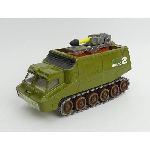 301 - Dinky Shado 2 353 diecast UFO model with missile. UK Postage £12.