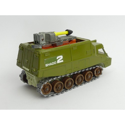 301 - Dinky Shado 2 353 diecast UFO model with missile. UK Postage £12.