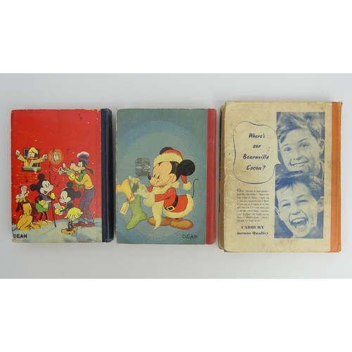 324 - Knockout Fun Book 1946 Annual and two Disney Annuals, 1945 & 1946. UK Postage £12.