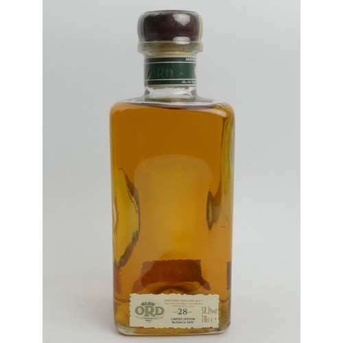 172 - Glen Ord Limited Edition 2003 Northern Highland Malt 28yr old Whisky, 70cl, UK Postage £14.