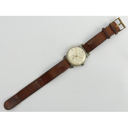 150 - Zenith manual wind gents watch on a brown leather strap, 34mm inc. crown. UK Postage £12.
Condition ... 