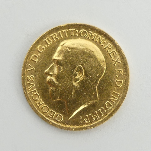 229 - George V 1918 gold full sovereign. UK Postage £12.