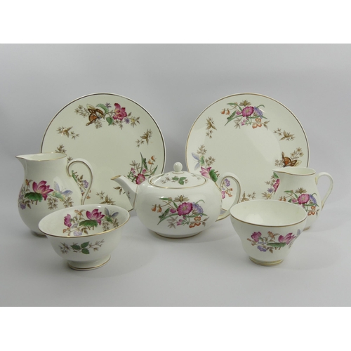 358 - Wedgwood china 32 piece tea set in the Sandon design. Collection Only.