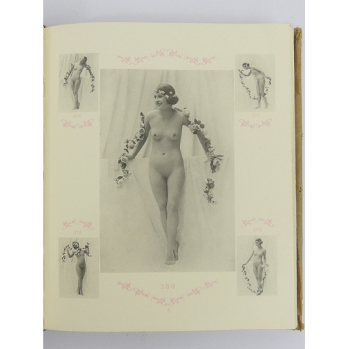 375A - Six Hundred Studies of the Nude black and white illustrated book from the early 20th century. UK Pos... 