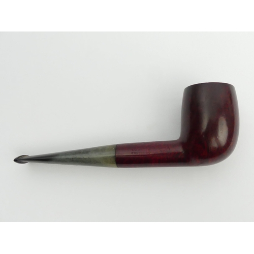 414 - A 1955 Dunhill 4A Bruyere, billiard shape, lightly smoked. UK Postage £12.