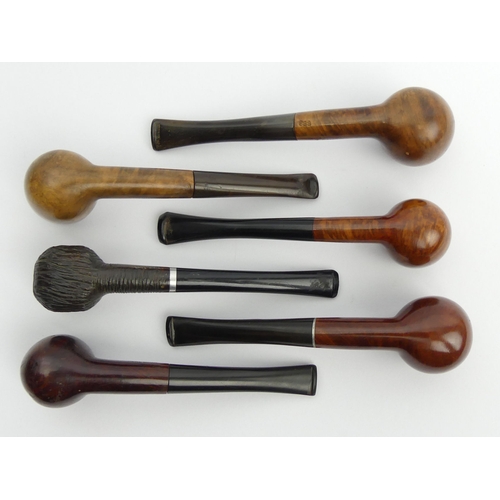 424 - Six vintage 1980’s pre-smoked medium size briar pipes, all in good condition.
UK Postage £12