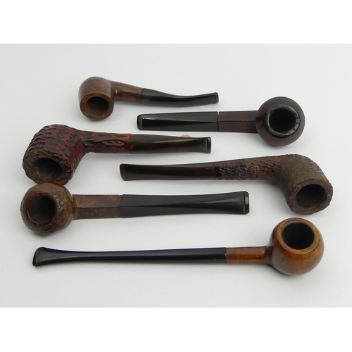 425 - Six vintage 1980’s pre-smoked medium size briar pipes, all in good condition.
UK Postage £12