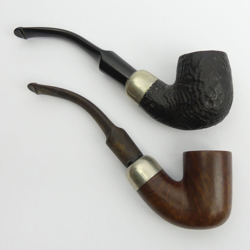 427 - Two 1970’s Kapp & Peterson Dublin pipes, a Peterson system standard 307 sandblast and a Peterson sys... 