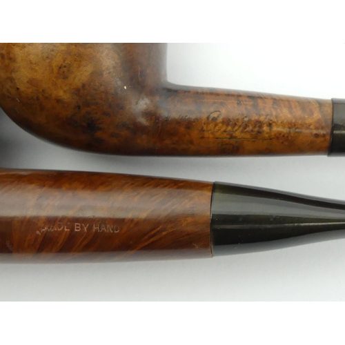 428 - Four C.1980’s vintage pre-smoked large size briar pipes, all in good condition. 
UK Postage £12