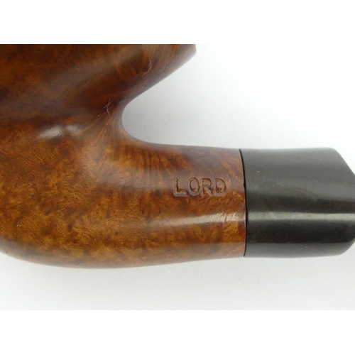 428 - Four C.1980’s vintage pre-smoked large size briar pipes, all in good condition. 
UK Postage £12