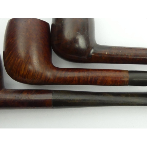 433 - Eight vintage pre-smoked medium size briar pipes all in reasonable condition.
UK Postage £12.