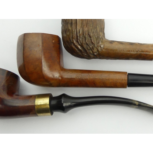 434 - 10 Vintage pre-smoked medium size briar pipes, all in reasonable condition.
UK Postage £12