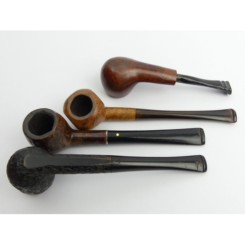 434 - 10 Vintage pre-smoked medium size briar pipes, all in reasonable condition.
UK Postage £12