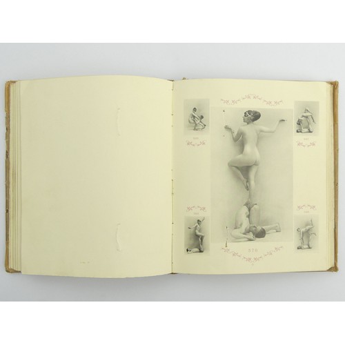 375A - Six Hundred Studies of the Nude black and white illustrated book from the early 20th century. UK Pos... 