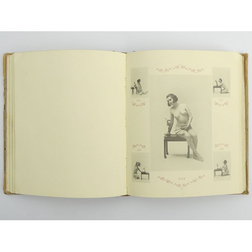 375A - Six Hundred Studies of the Nude black and white illustrated book from the early 20th century. UK Pos... 