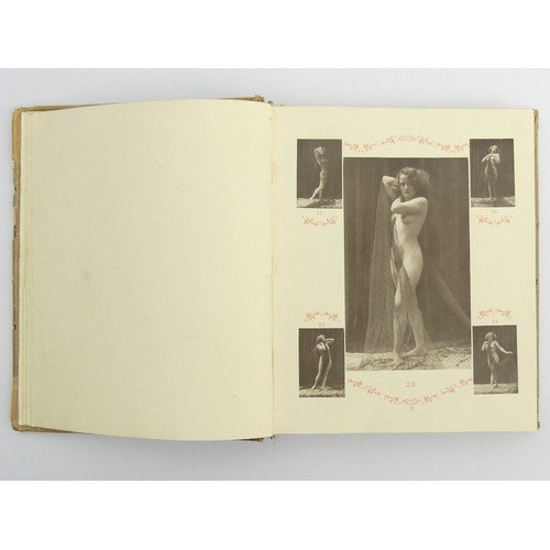 375A - Six Hundred Studies of the Nude black and white illustrated book from the early 20th century. UK Pos... 