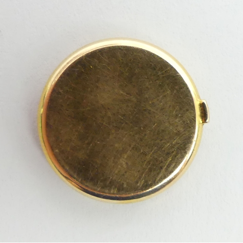 156 - Ladies Omega 14ct gold manual wind watch, 18mm including button. UK Postage £12. Condition Report: W... 