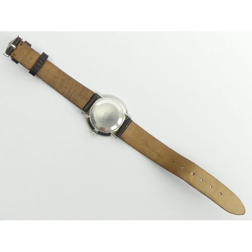 135 - Omega de Ville manual wind gents watch, 34mm wide inc. button.