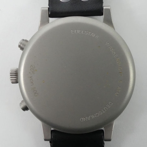 242 - A limited edition Luftwaffe Squadron collection watch, Laco by Lacher No 205 of 500.