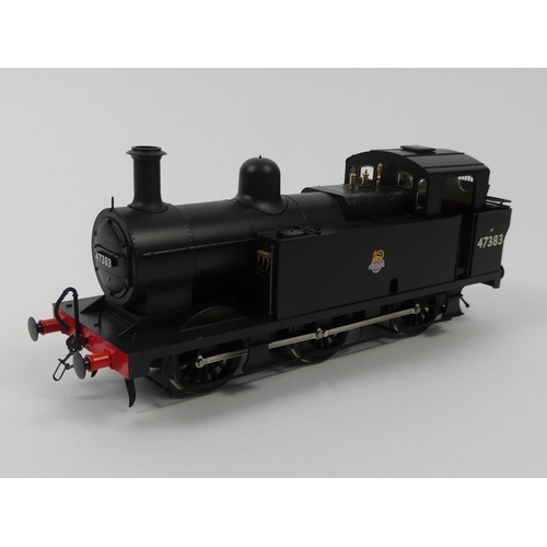 361 - A boxed Dapol 0 gauge Fowler 3F 'Jinty' locomotive 1:43.5 scale model, 0-6-0 BR 47383 club special e... 