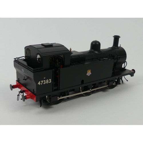 361 - A boxed Dapol 0 gauge Fowler 3F 'Jinty' locomotive 1:43.5 scale model, 0-6-0 BR 47383 club special e... 