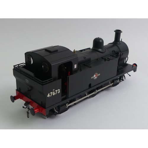 401 - 0 gauge Dapol, Jinty 3F 0-6-0 47673 BR late crest, Fowler Locomotive 1:43.5 scale, boxed.