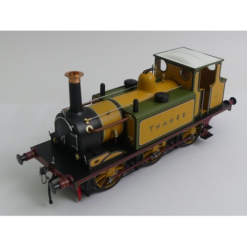 405 - 0 gauge Dapol 7S-010-004 Terrier A1 LBSC Imp Stroudley Green Thames Tank locomotive 1:43.5 scale mod... 