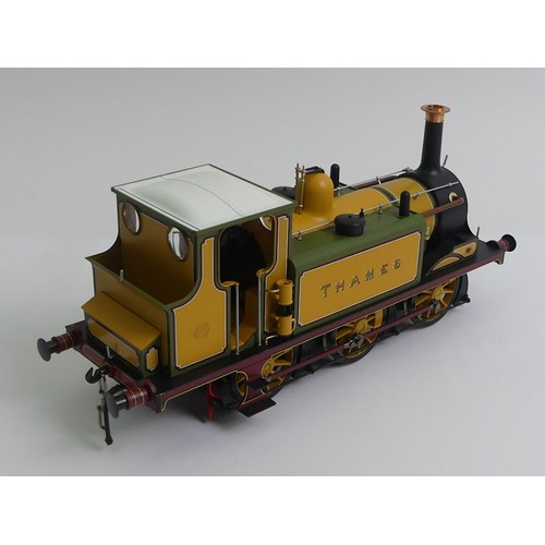 405 - 0 gauge Dapol 7S-010-004 Terrier A1 LBSC Imp Stroudley Green Thames Tank locomotive 1:43.5 scale mod... 