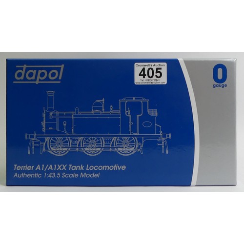 405 - 0 gauge Dapol 7S-010-004 Terrier A1 LBSC Imp Stroudley Green Thames Tank locomotive 1:43.5 scale mod... 