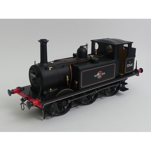 408 - 0 gauge Dapol 7S-010-002 Terrier A1X 32661 BR Black late crest, Tank Locomotive, 1:43.5 scale model,... 