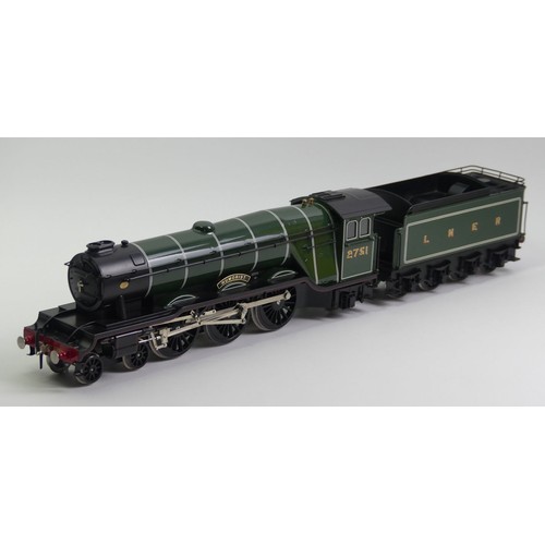 422 - 0 gauge Bassett-Lowke A3 Pacific class locomotive 2751 Humorist, Limited Release locomotive, boxed.