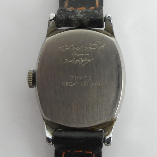 146 - Vintage 1950's Hopalong Cassidy Timex watch, 26mm including button.